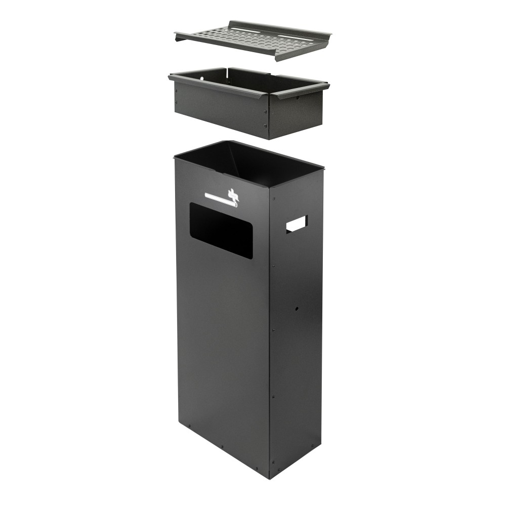 Spegni sigarette Iron Grey Art 830.B 33x18x70cm...