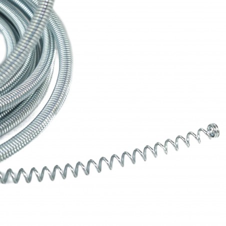Sturalavandino 272095 a molla flessibile 9mm x 5mt con manico girevole e spirale