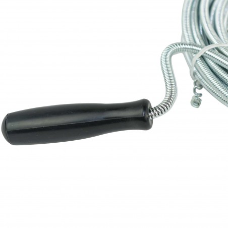 Sturalavandino 714144 a molla flessibile 5mm x 7mt con manico girevole e spirale