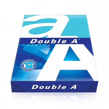 Pack da 5x Risme di carta 000042 formato A4 500 fogli da 80 g DOUBLE A Premium