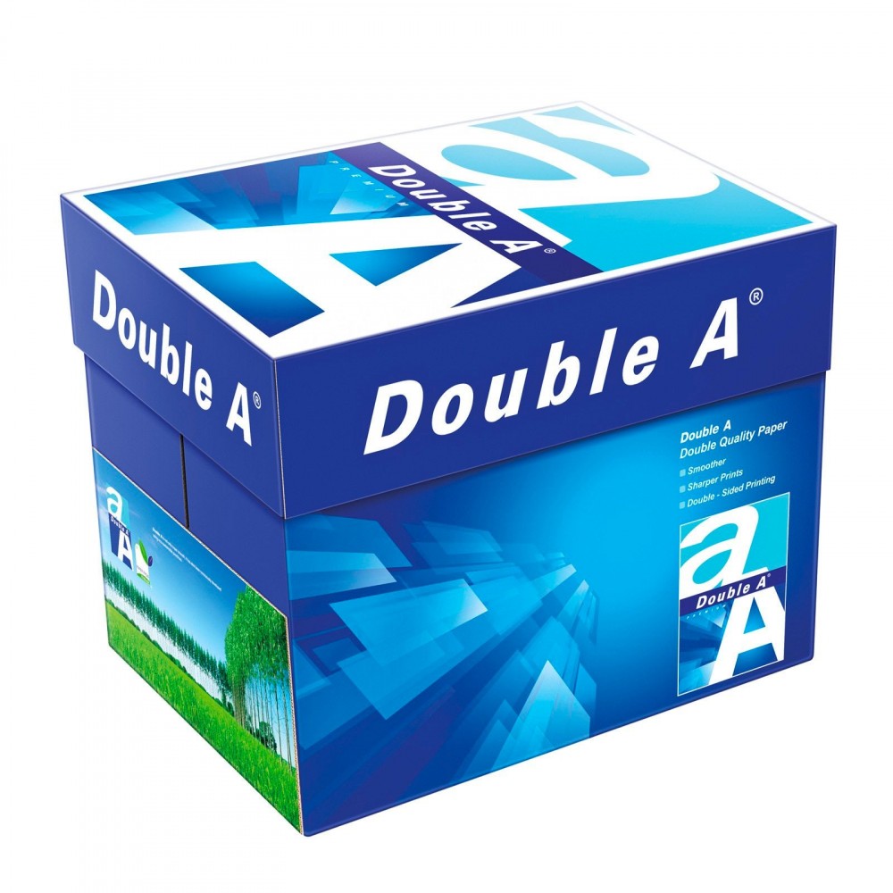 Pack da 5x Risme di carta 000042 formato A4 500 fogli da 80 g DOUBLE A Premium