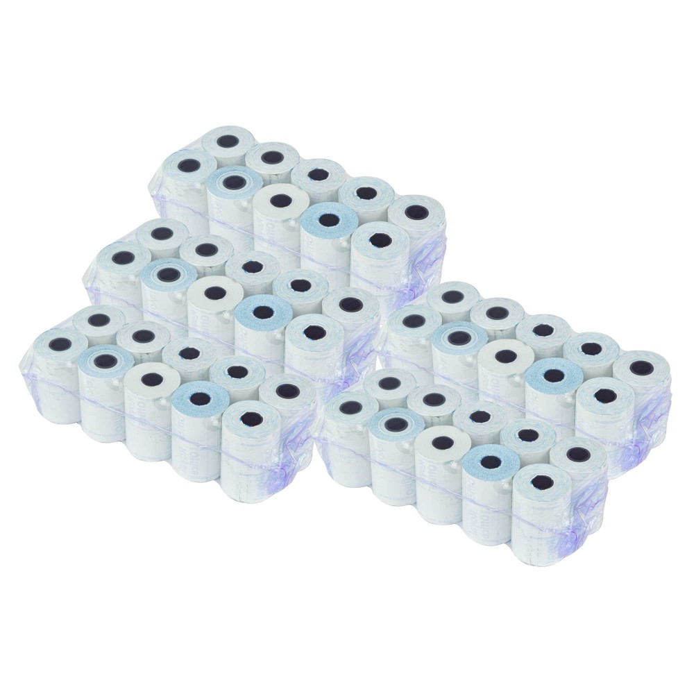 Pack 50 rotoli carta termica ONE OFFICE per pos 57mm x 20mt foro12mm 55gr