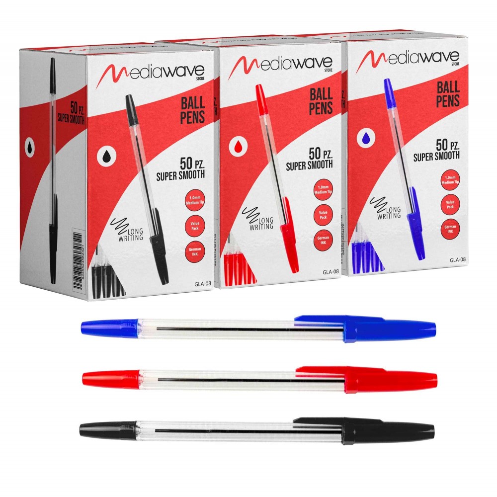 Pack 50 penne e 10 rotoli carta termica per pos...