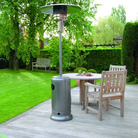 MASTER Stufa a fungo a gas RS PH08-S per esterni con bruciatore in acciaio