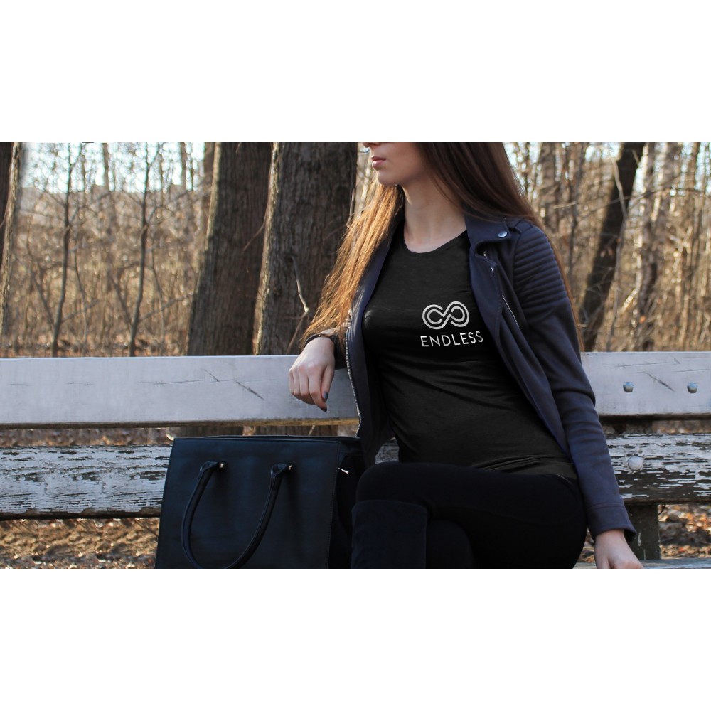 T-shirt Maglia Endless Donna in 100% Cotone...