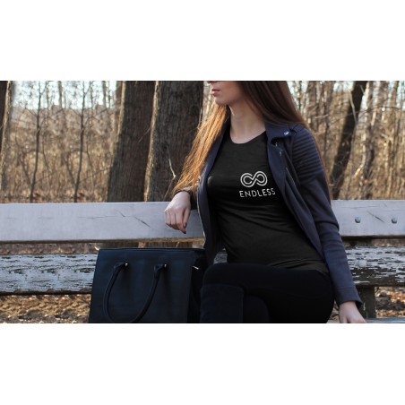 T-shirt Maglia Endless Donna in 100% Cotone dalla M alla XL Fruit of the Loom