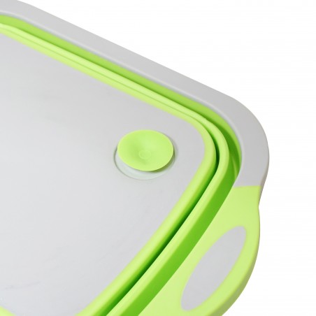 Magic Tray Contenitore 2 in 1 richiudibile taglia e lava verdura multiuso