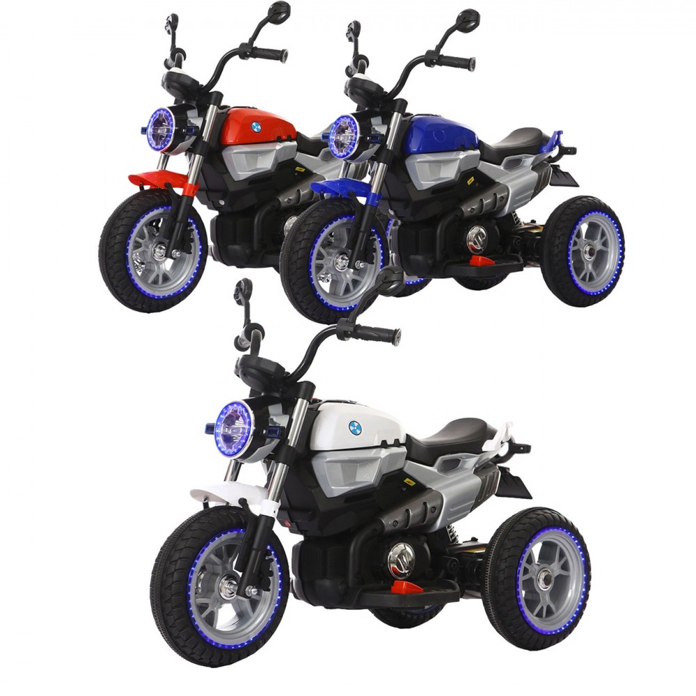 Moto elettrica BKT BEE B34702 12V per bambini ingresso USB luci e suoni