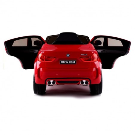 Auto elettrica bambini B80153 BMW X6M MONOPOSTO 12V telecomando RADIO FM