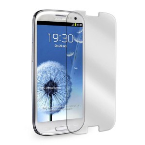 Image of Pellicola trasparente vetro temperato smartphone protegge schermo SAMSUNG S3 802755783579