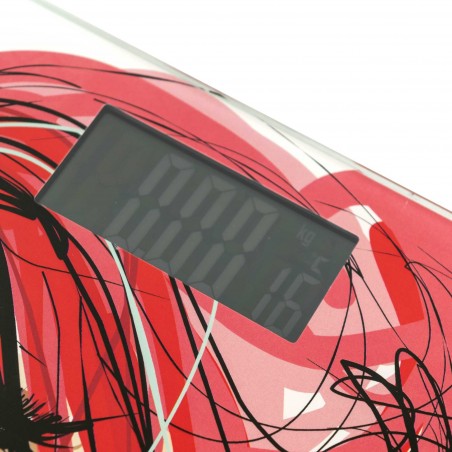 Bilancia digitale 6087001 pesapersone Enrico Coveri V2 30x30 cm in vetro 150kg