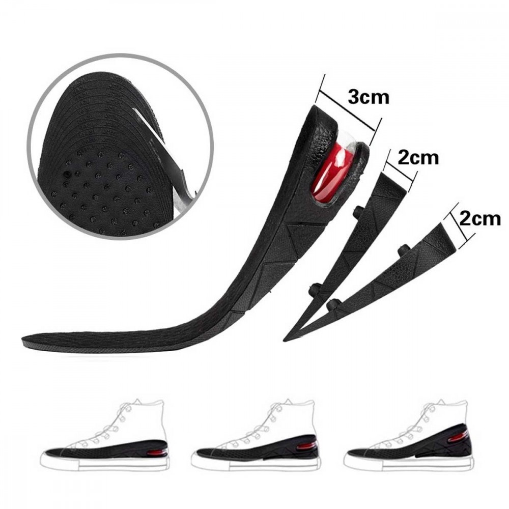 Coppia di Solette Alzatacco Unisex mod. Pump...