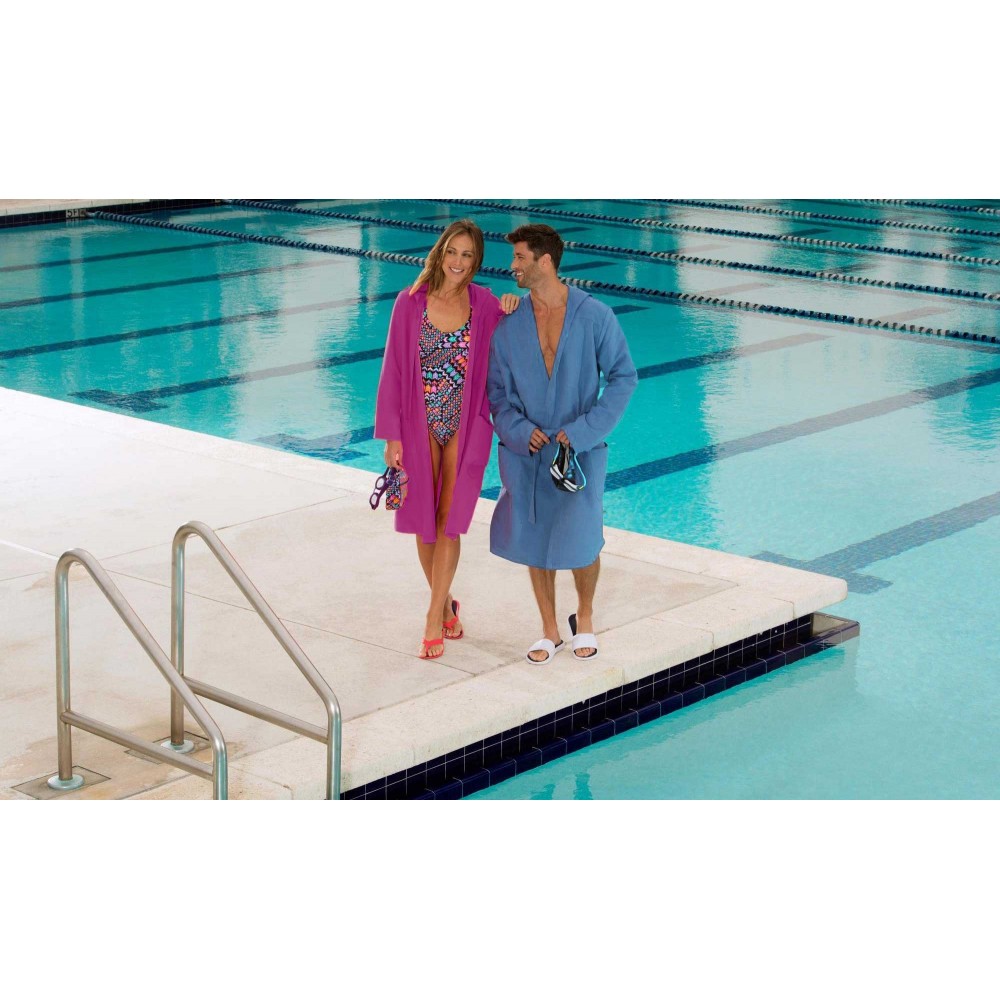 Accappatoio in microfibra 270635 ricamo Notte...