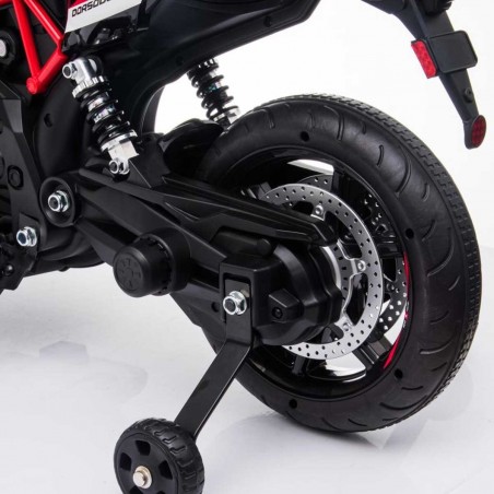 Moto elettrica LT909 Aprilia Dorsoduro 900 EVA per bambini luci e suoni