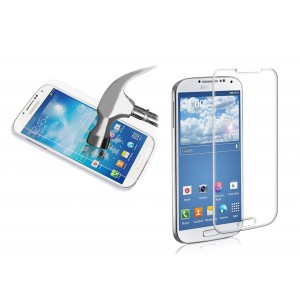 Image of Pellicola trasparente vetro temperato smartphone protegge schermo SAMSUNG S4 8027557836892