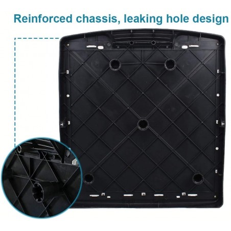 Cuccia a casetta XDB-413 PROLABZOO in resina 4568 per cani 101x97x99 cm