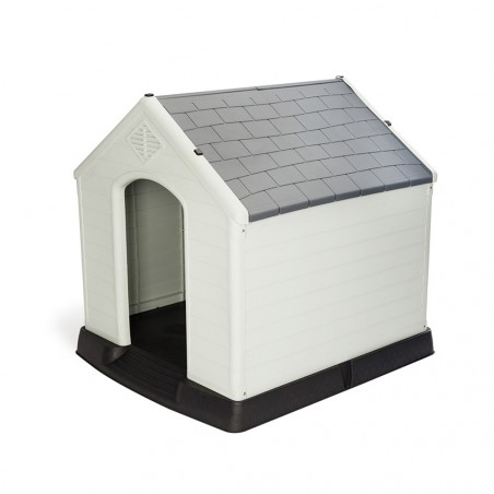 Cuccia a casetta XDB-413 PROLABZOO in resina 4568 per cani 101x97x99 cm