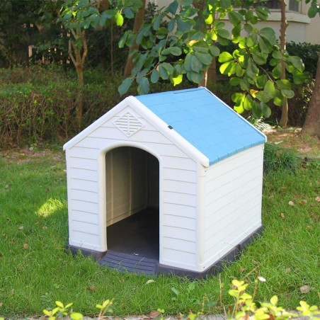 Cuccia a casetta XDB-413 PROLABZOO in resina 4568 per cani 101x97x99 cm