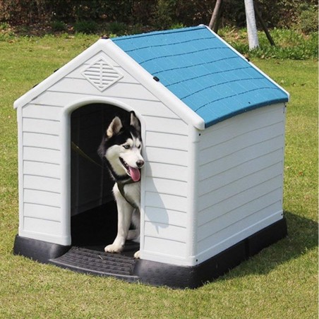 Cuccia a casetta XDB-413 PROLABZOO in resina 4568 per cani 101x97x99 cm