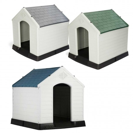 Cuccia a casetta XDB-413 PROLABZOO in resina 4568 per cani 101x97x99 cm