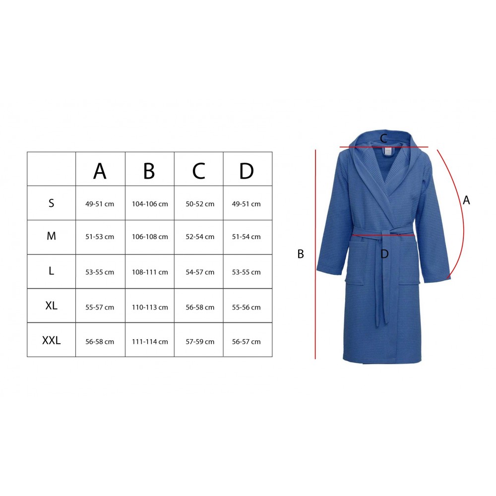 Accappatoio 3911062 UNISEX 100% Cotone spugna a...