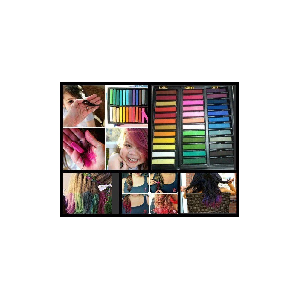 Gessetti colorati per tintura temporanea per...