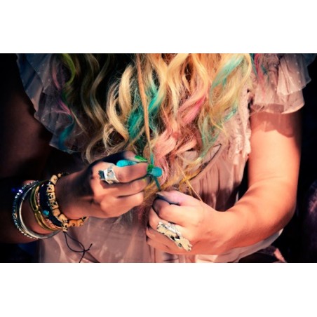 Gessetti colorati per tintura temporanea per capelli