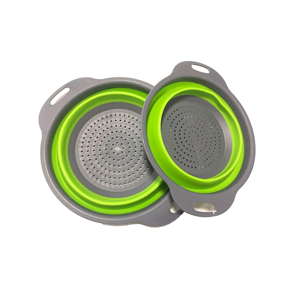 Scolapasta in silicone 4356 ripiegabile su se stesso ø 24,5 centimetri