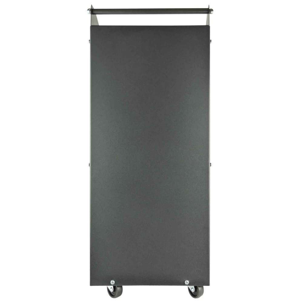 Carrello Portalegna in ferro battuto Antracite...