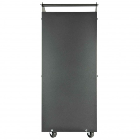 Carrello Portalegna in ferro battuto Antracite Artigianferro art 601 32x42X80cm