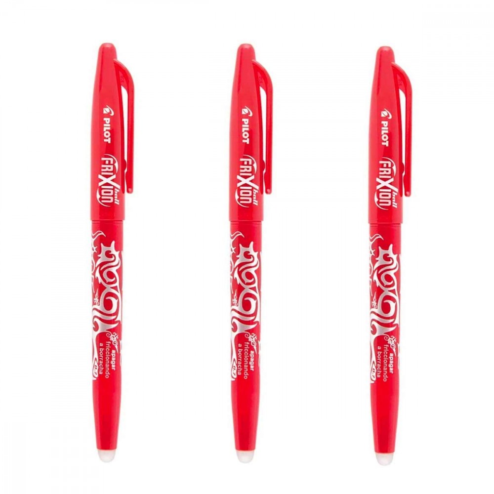 Pack 3 Penne Pilot Frixion Ball 07 inchiostro...