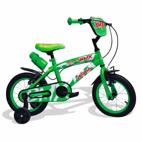 REGINA BMX GVC-5423 Bicicletta per Bambini misura 14 con 2 Freni 3 colori