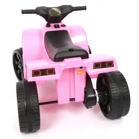 QUAD MINI 6V elettrico LT891 per bambini luci led 4Ah Velocità max 4 km/h