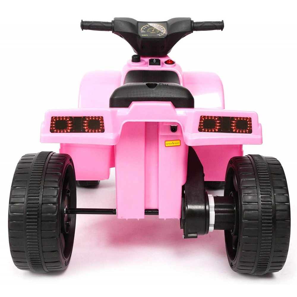 QUAD MINI 6V elettrico LT891 per bambini luci...
