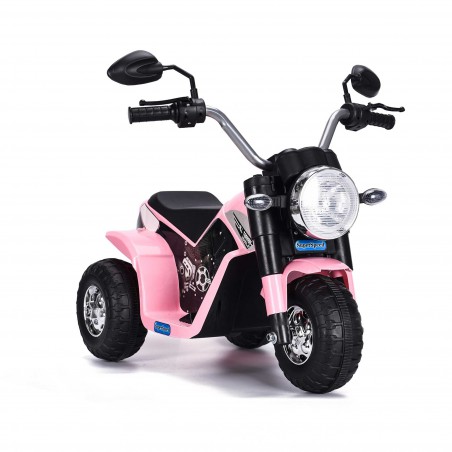 Moto BABY Elettrica LT889 per Bambini 6V Kid Go 3 ruote con luci