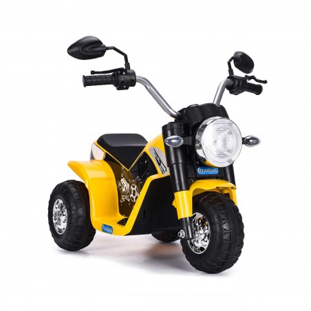Moto BABY Elettrica LT889 per Bambini 6V Kid Go 3 ruote con luci