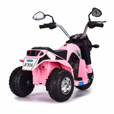 Moto BABY Elettrica LT889 per Bambini 6V Kid Go 3 ruote con luci