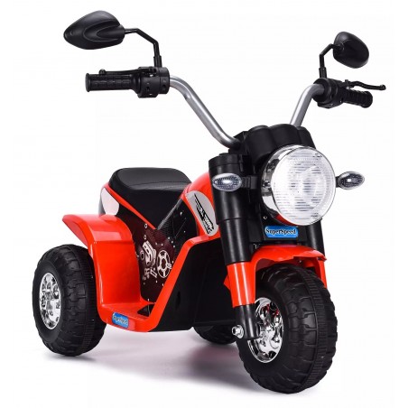 Moto BABY Elettrica LT889 per Bambini 6V Kid Go 3 ruote con luci