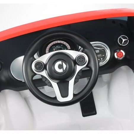 Smart For Two Auto Elettrica per Bambini GVC-532P Sedile in Ecopelle MP3 1 Posto