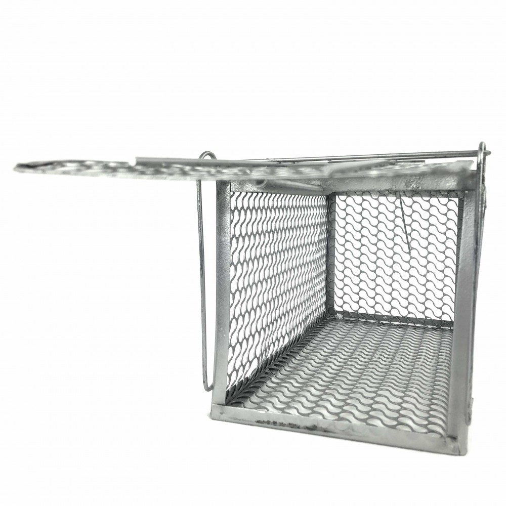 Trappola in metallo 10750 gabbia per topi con...