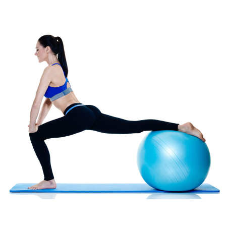 Palla da Ginnastica Fitness Yoga per Allenamento Pilates e Core 65cm antiscoppio