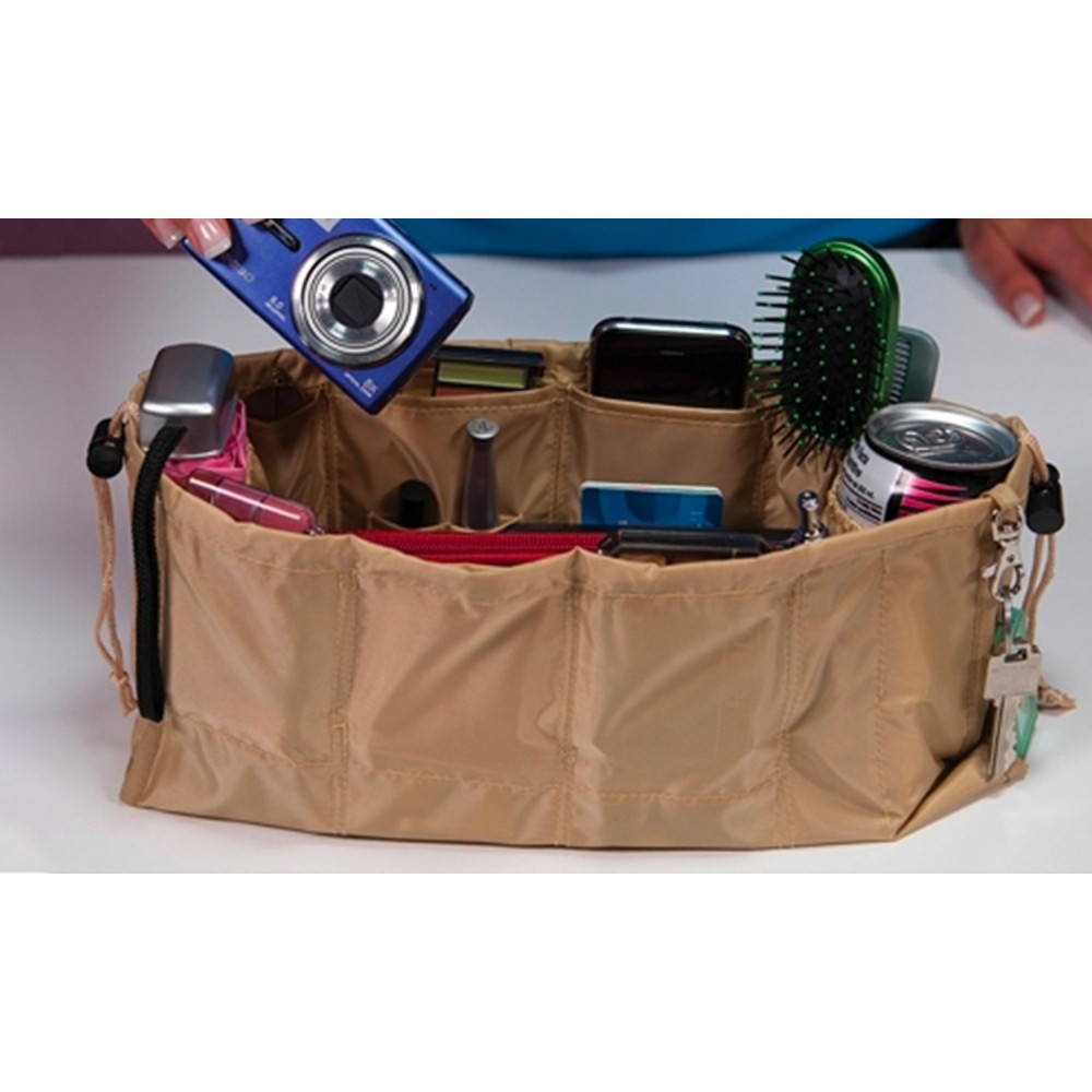 Borsa Organizer da Viaggio con Inserto Grande Rosso Taglia Unica HUYURI Borsa Organizer da Viaggio con Inserto Grande Rosso Taglia Unica HUYURI