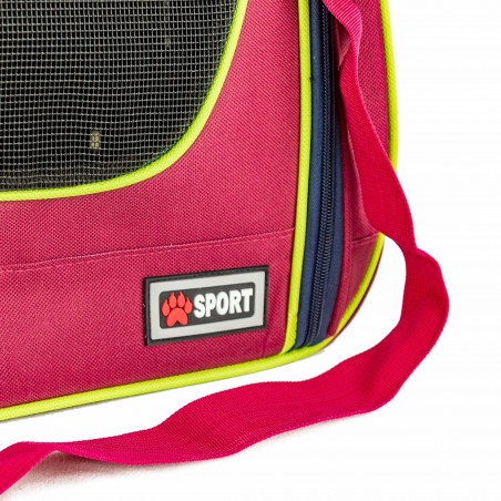 FUBUCA Borsa trasportino animali SPORT 791808 con prese d'aria 40x25x25 cm