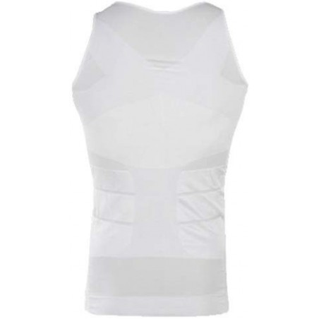 Canotta contenitiva uomo modellante e snellente riduce l'addome di 1-2 taglie