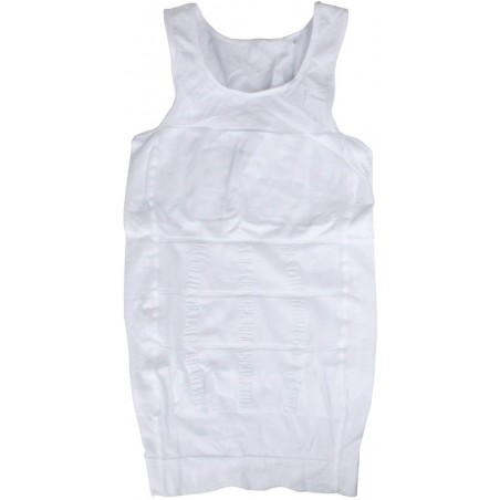 Canotta contenitiva uomo modellante e snellente riduce l'addome di 1-2 taglie