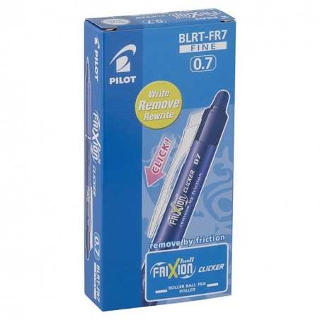 Pack 3 Penne Pilot Frixion Clicker 07 cancellabile removibile a frizione