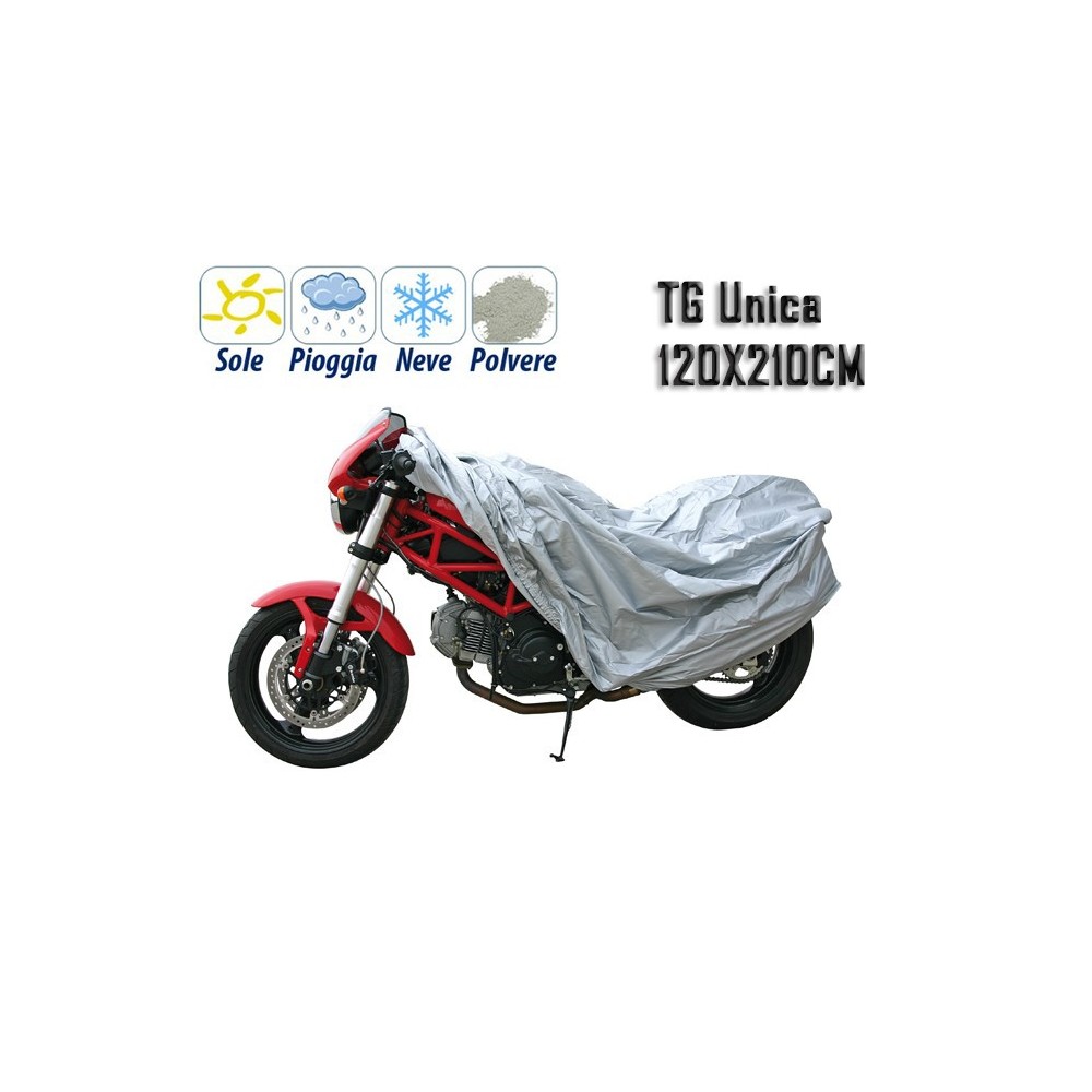 Telo coprimoto universale in pvc copri scooter tg unica 120x210 cm  impermeabile