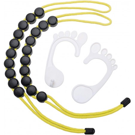 FUBUCA Salva Calzini Lava e Asciuga per Calzini elastico blocchi in abs Gancio