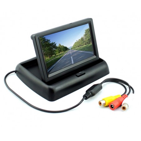 Monitor 3.5 parcheggio a scomparsa per telecamera retromarcia auto