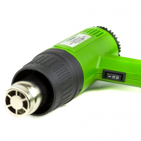 Pistola sverniciatore termica Auto 2000W 350-600 gradi con accessori valigetta